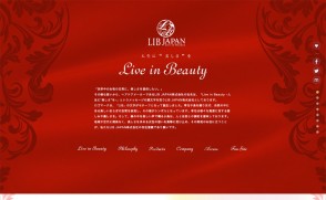 LIB JAPAN株式会社さま　企業サイト
