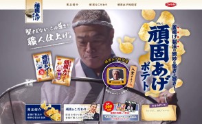 株式会社湖池屋さま　頑固あげポテト　スペシャルサイト